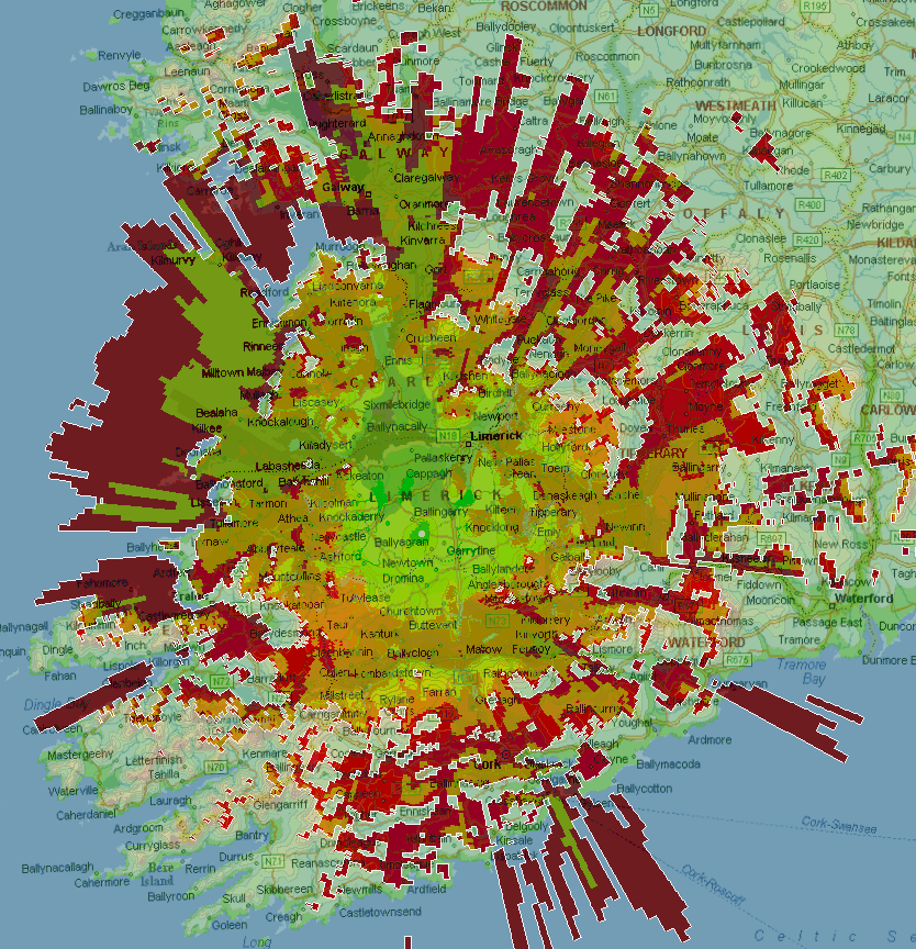 Limerick 70cm mobile coverage